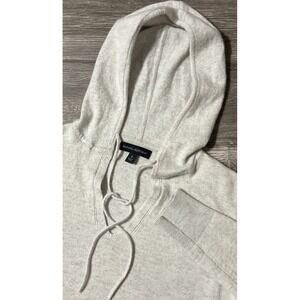 Banana Republic Women's Merino Wool Cashmere Hooded Sweater SZ Small in Oatmeal